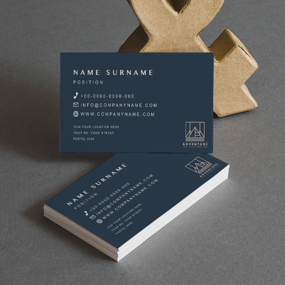 Non Terable | Simplex | Slim | 120 Micron | Visiting Card