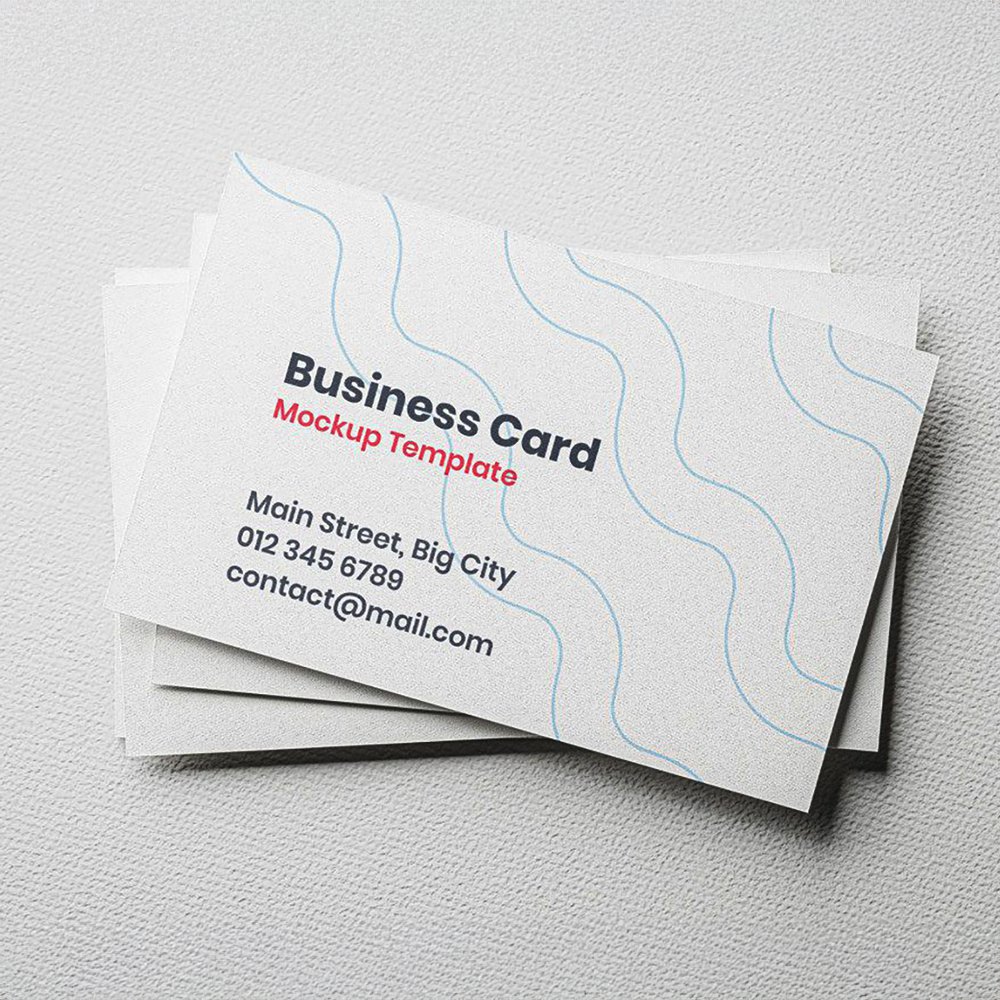 Textured Visiting Card | 240 gsm | Simplex