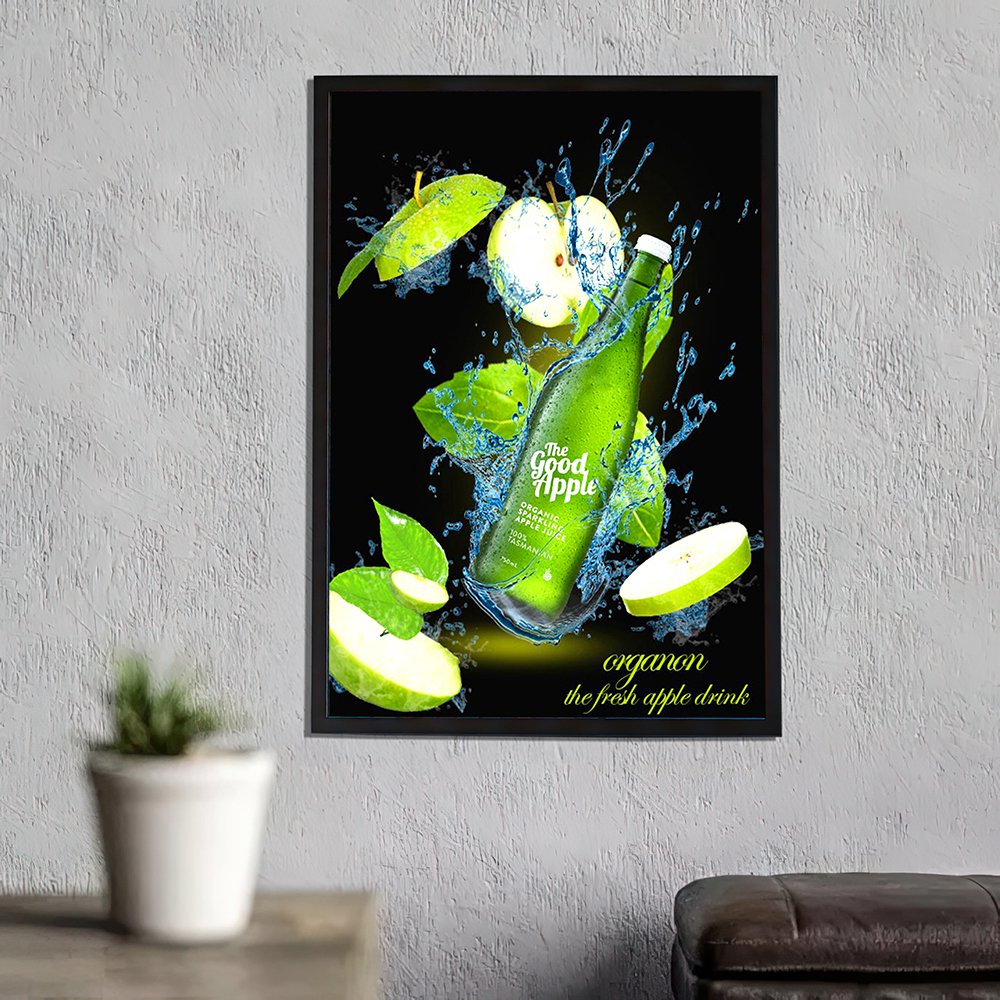 LED Frame | Black Frame