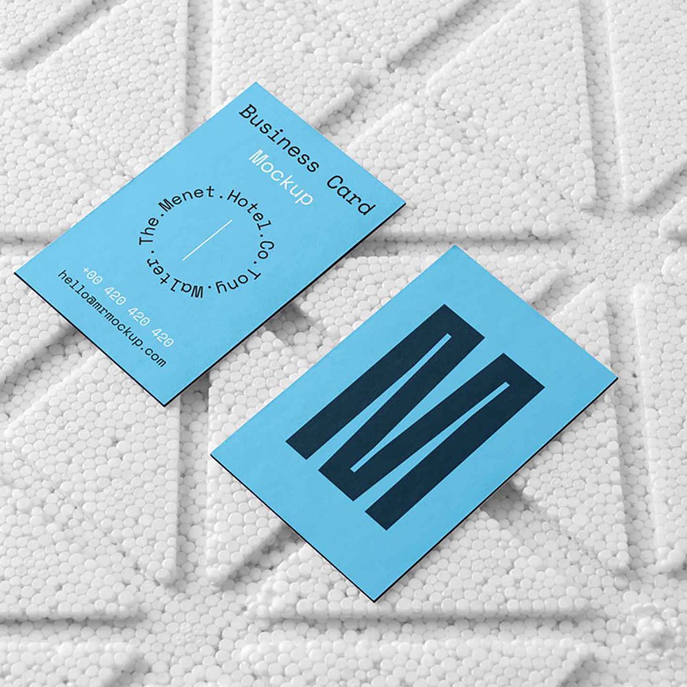 Non Terable | Simplex | Bold | 200 Micron | Visiting Card