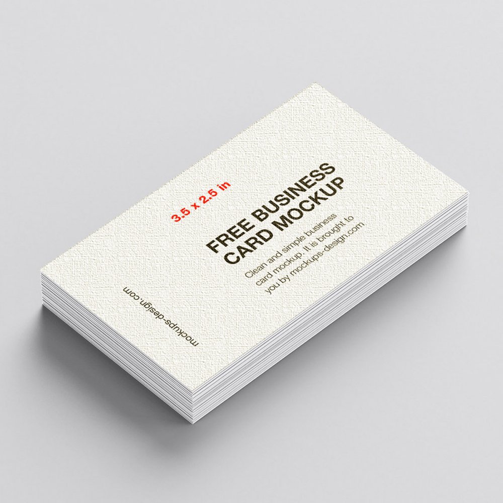 Textured Visiting Card | 240 gsm | Simplex