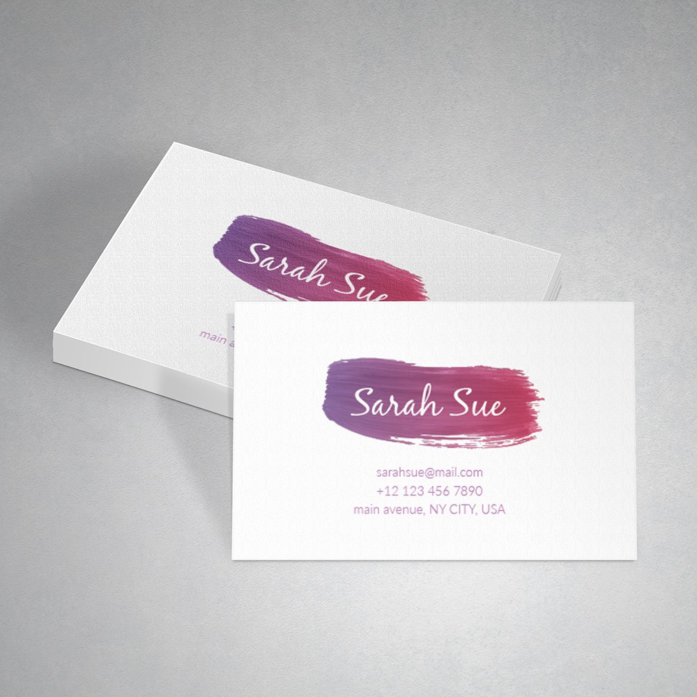 Textured Visiting Card | 240 gsm | Simplex
