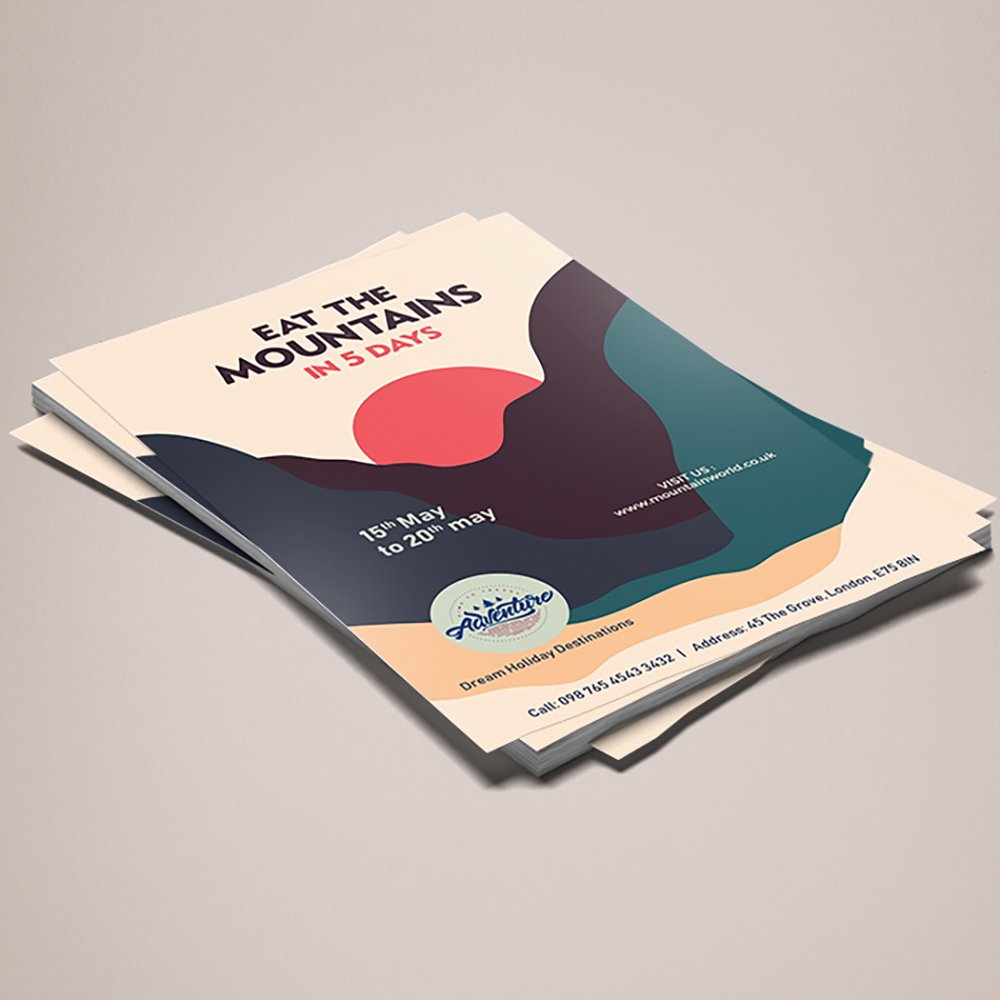 Art Card | A5 size | Both Side Printing
