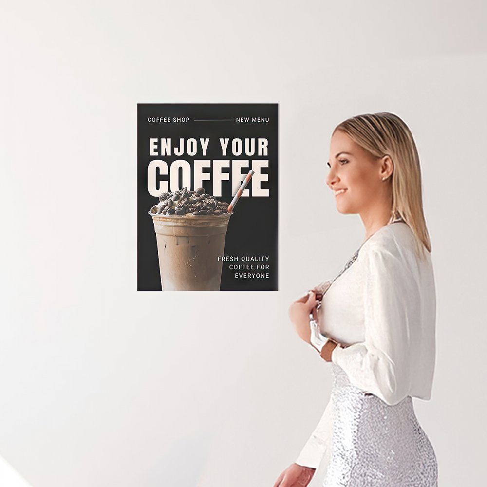 Art Paper | With Lamintion | 250 gsm | A4 Size | Single | Poster